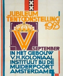 Affiche Jubileumtentoonstelling 1923