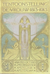Boekomslag Tentoonstelling De Vrouw 1813-1913