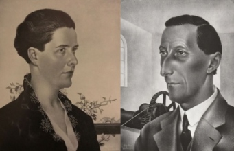 Portretten van Anna Grimmon-Lauff en Piet Grimmon