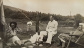 Camping in Groet, 1934